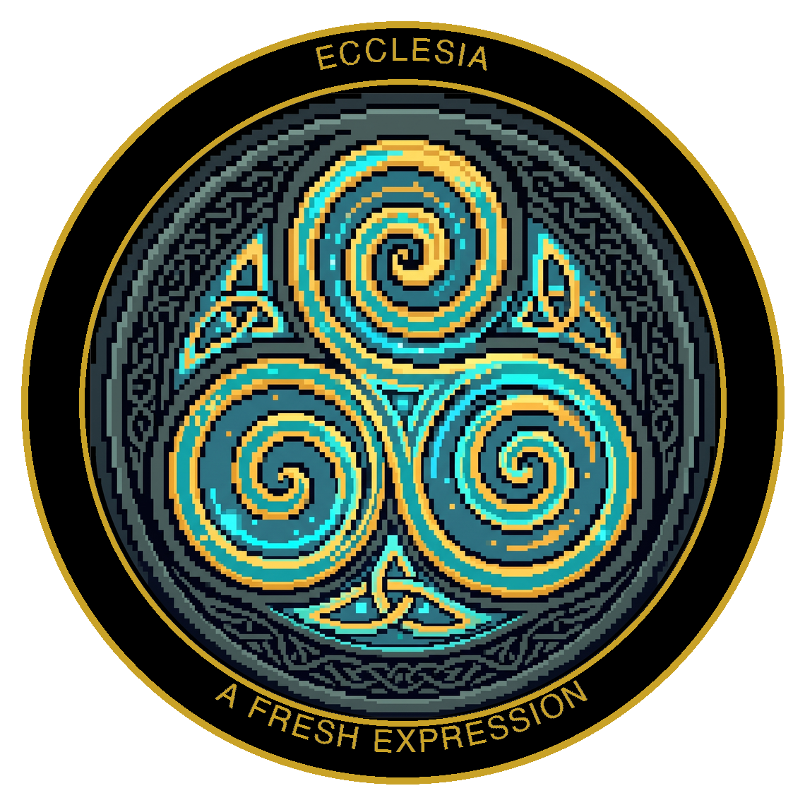 Ecclesia Coin · 8-bit Sticker